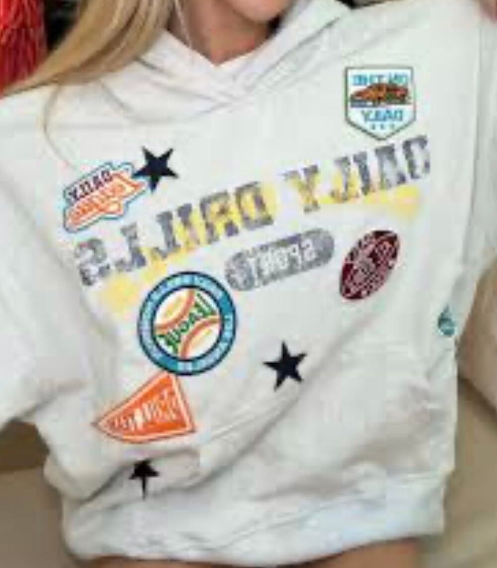 Daily Drills Oversized All Stars Hoodie